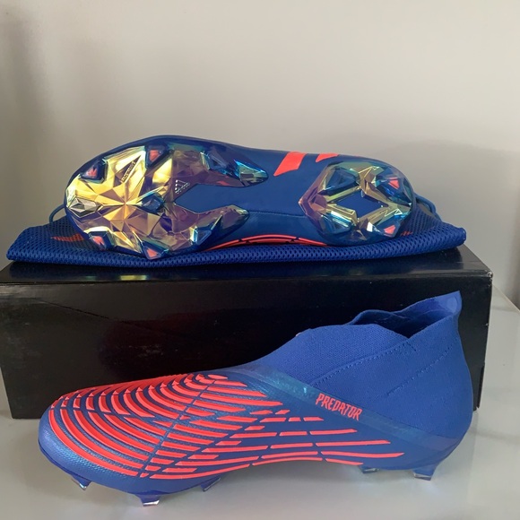Adidas Predator Edge + FG Laceless Soccer Cleats Sz 11.5 Men/ 12.5 Wm NWB - Picture 7 of 9